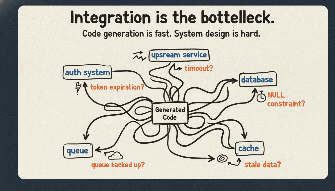 Integration points: where vibe coding stalls